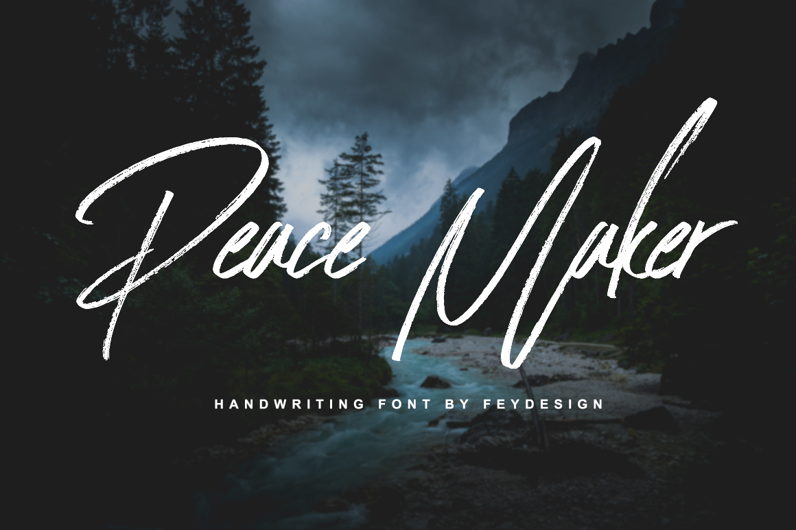 Peace Maker Font