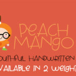 Peach Mango Font Poster 1