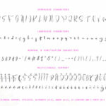 Peach Queen Font Poster 5