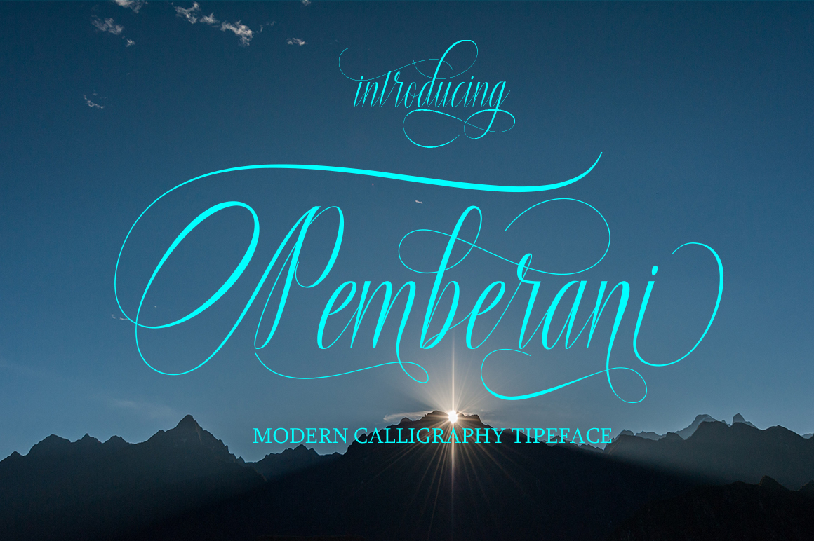 Pemberani Font Poster 1