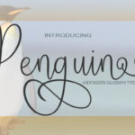Penguin Font Poster 1