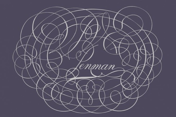 Penman Font Poster 1