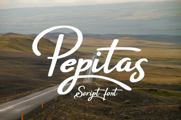 Pepitas Font Poster 1
