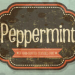 Peppermint Font Poster 1