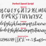 Perfect Sweet Trio Font Poster 14