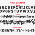 Perfect Sweet Trio Font Poster 15