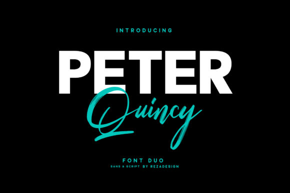 Peter Quincy Font Poster 1