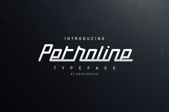 Petroline Font Petroline Font Poster 1