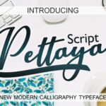 Pettaya Script Font Poster 1