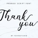 Pharosi Font Poster 6