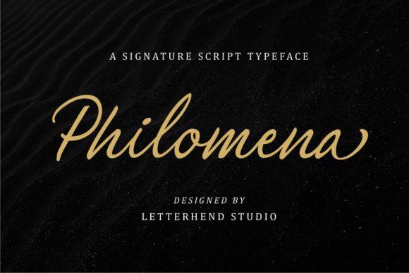 Philomena Font Poster 1