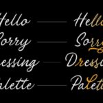 Philomena Font Poster 5