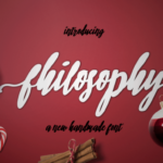 Philosophy Font Poster 1
