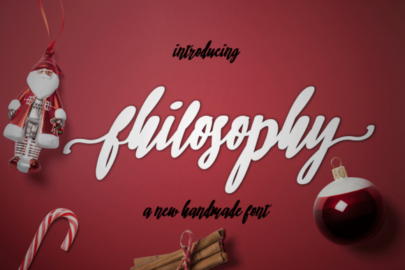 Philosophy Font Poster 1