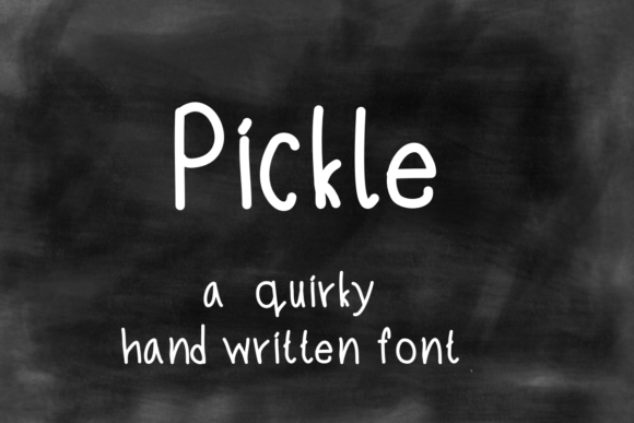 Pickle Font