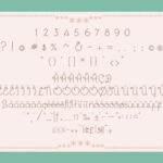 Piglence Light Font Poster 3