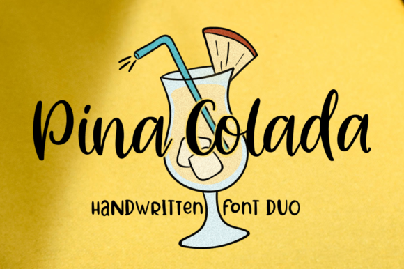 Pina Colada Font Poster 1