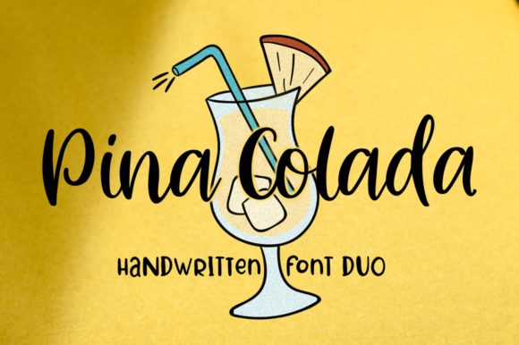 Pina Colada Font Pina Colada Font Poster 1