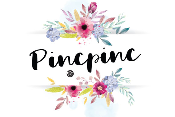 Pincpinc Font Poster 1