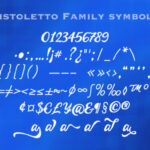Pistoletto Font Poster 14