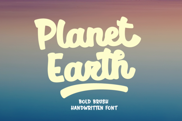 Planet Earth Font