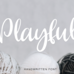 Playful Font Poster 1