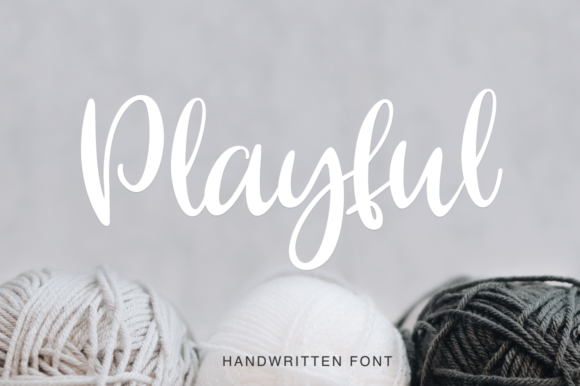 Playful Font Poster 1