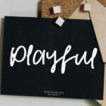 Playful Font Poster 1