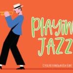 Playing Jazz Font Poster 1