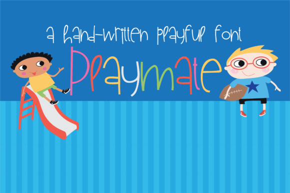 Playmate Font Poster 1