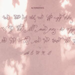 Plumeria Font Poster 9