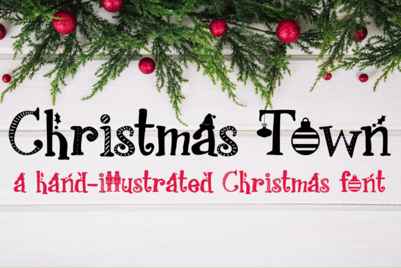 PN Christmas Town Font Poster 1