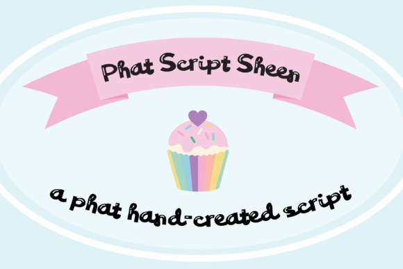PN Phat Script Sheen Duo Font