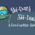 PN Ski-Doozy and Ski-Dazy Font Duo Font Poster 1