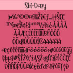 PN Ski-Doozy and Ski-Dazy Font Duo Font Poster 7