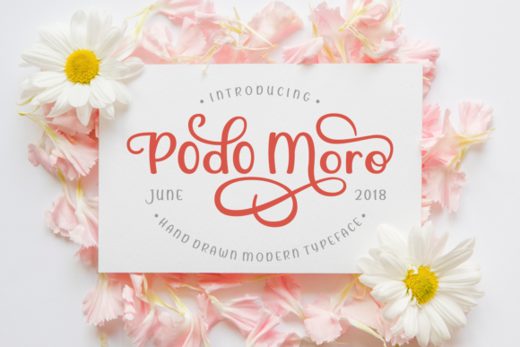 Podo Moro Font