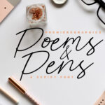 Poems & Pens Font Poster 1
