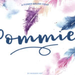 Pommie Font Poster 1