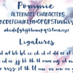 Pommie Font Poster 11