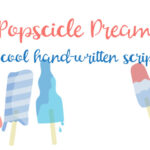Popsicle Dream Font Poster 1