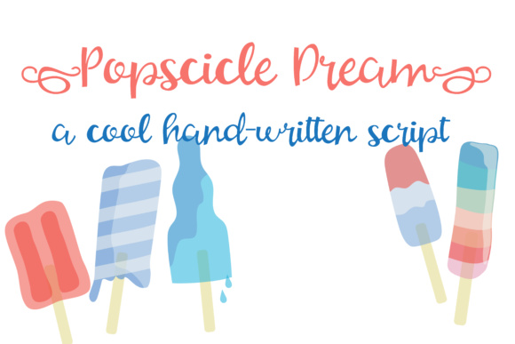 Popsicle Dream Font Poster 1