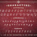 Poptis & Heaver Font Poster 2