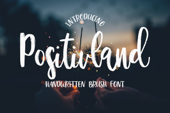 Positivland Font Poster 1