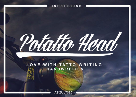 Potatto Head Font Poster 1