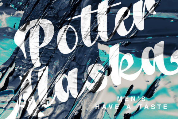 Potter Alaska Font Poster 1