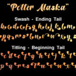 Potter Alaska Font Poster 6