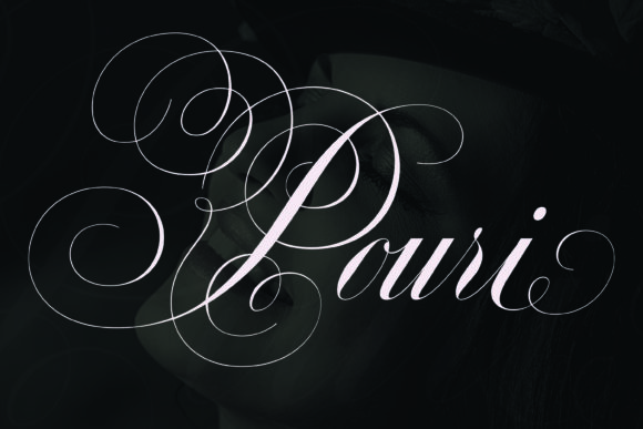 Pouri Font Poster 1