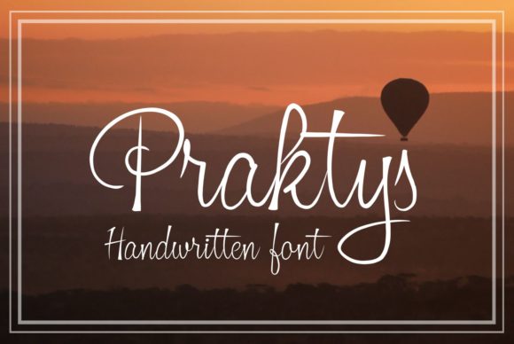 Praktys Font Poster 1