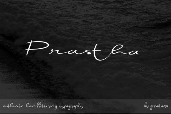 Prastha Font Poster 1