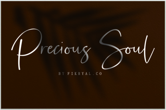 Precious Soul Font